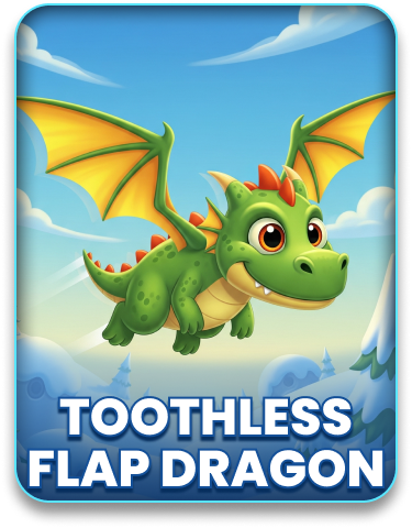 Toothless Dragon Flap TV